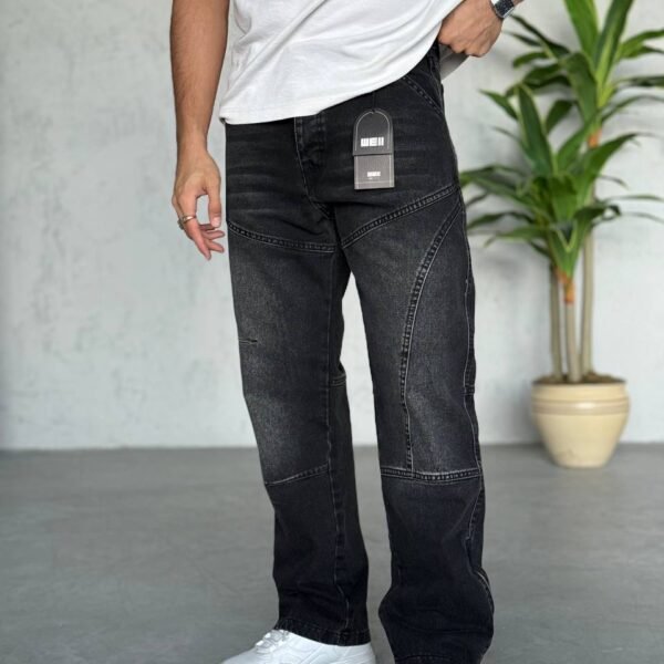 Bugy Yandan Fermuarlı Jean